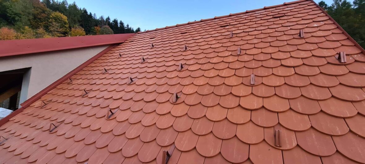 Klasická pálená krytina - bobrovka