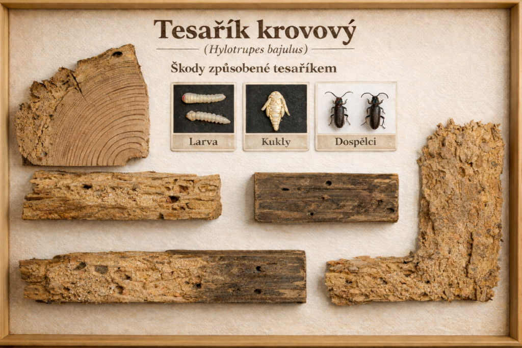 Tesařík tabule škody (zdroj ChatGPT + Kristýna Lišková)